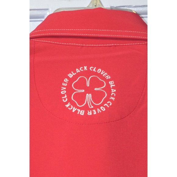 NWOT Black Clover Live Lucky Polo size Medium - Picture 6 of 6